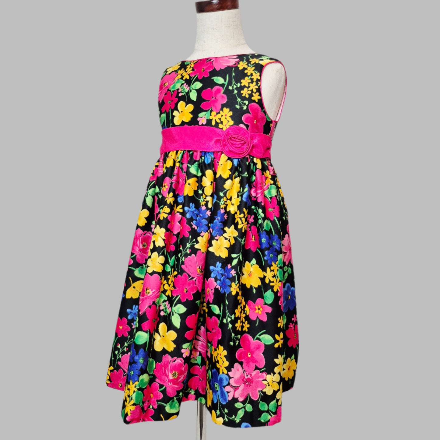 Toddler Girl Floral Print Dress