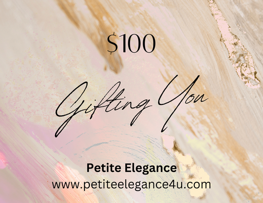 Petite Elegance Gift Card $100