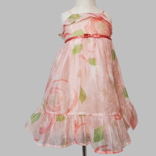 Toddler Girl Floral Dress
